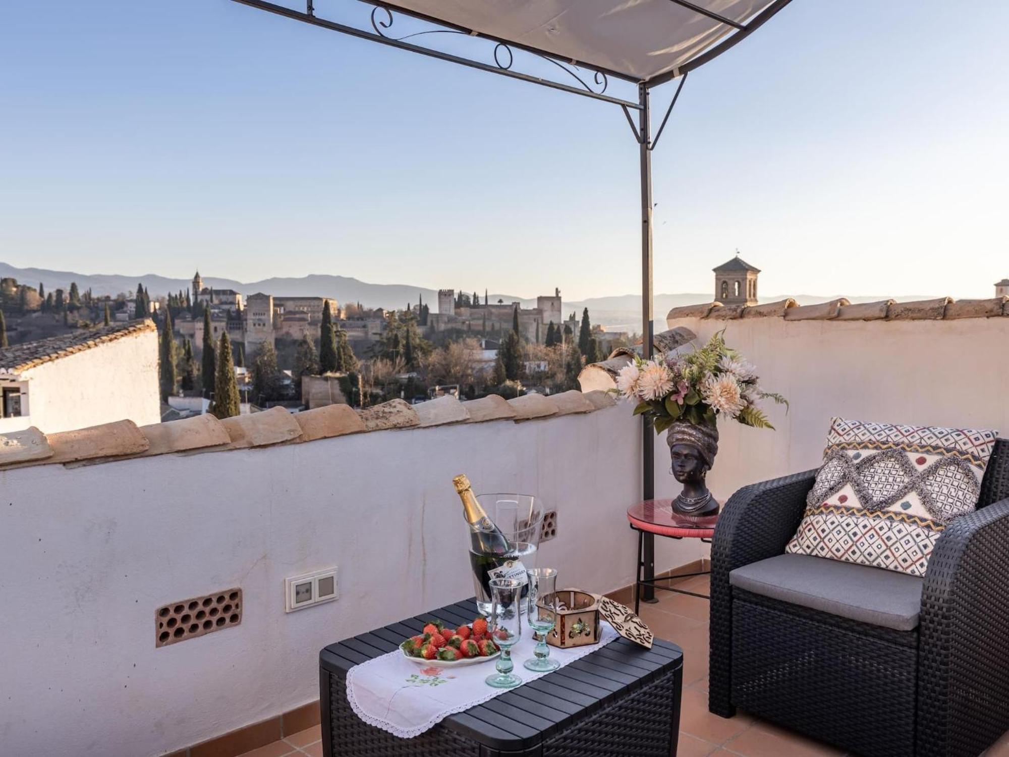 Luxury Alhambra Penthouse Collection Sacromonte Hébergement de vacances Grenade