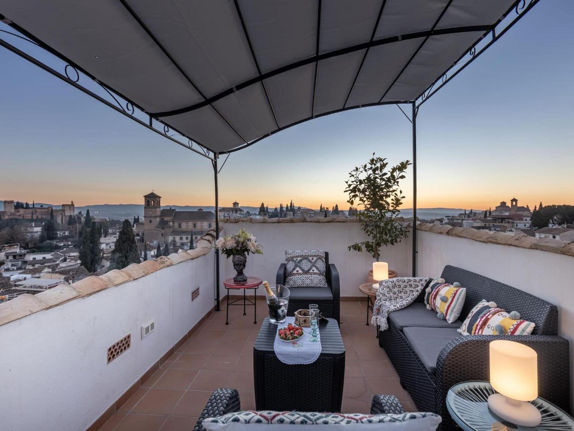 Luxury Alhambra Penthouse Collection Sacromonte Hébergement de vacances Grenade